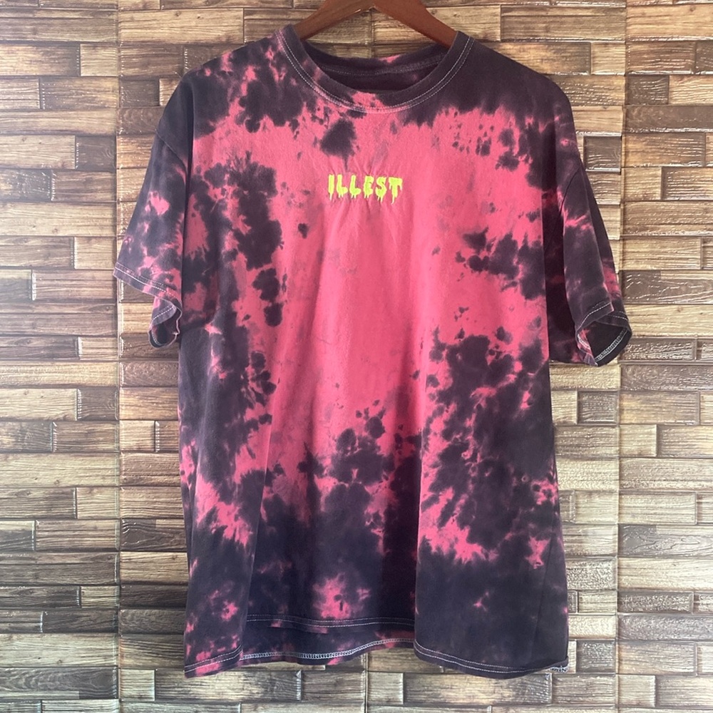 EUC TieDye Ripple Junction Illest T Shirt XL